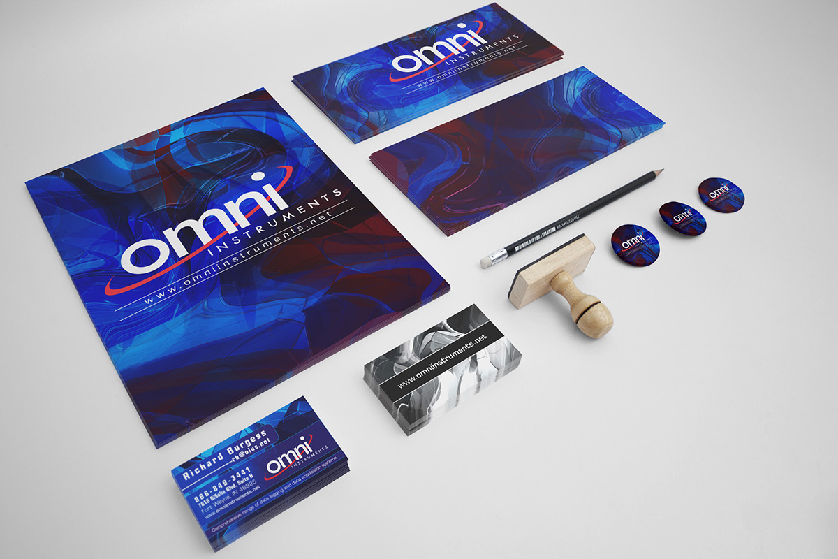 Omni Instruments Product Catalog Design